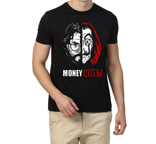 Men's Money Heist Printed Polyester Outfit Medium to XL