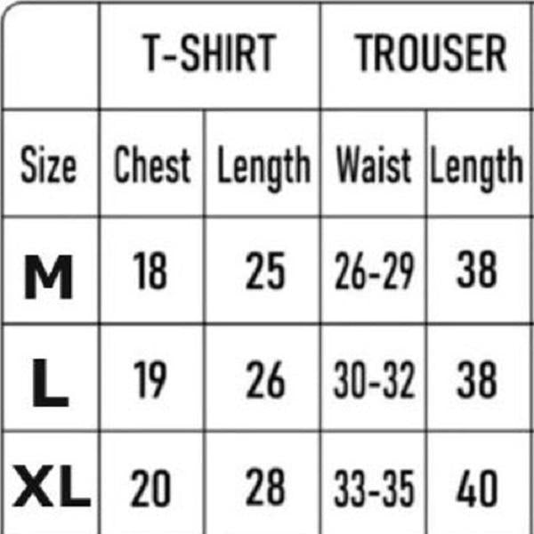 Premium Cotton Track Suit Black Slim Fit Drawstring Waist