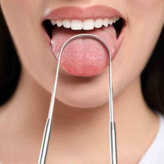 Premium Quality Tongue Cleaner Stainless Steel Silver
