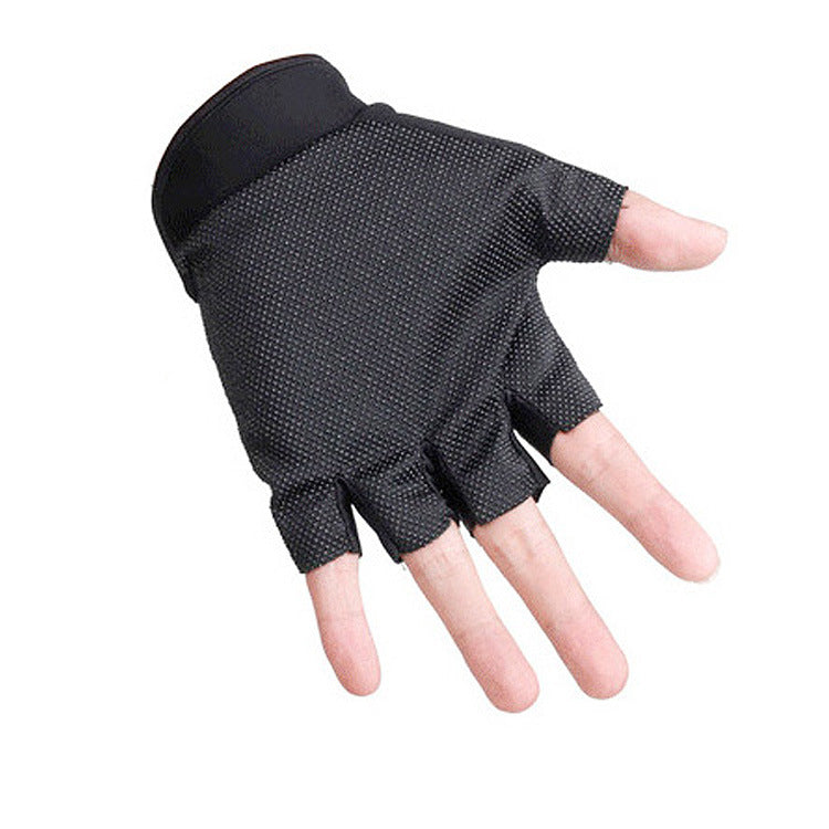 Half Finger Gloves Camo Military Style for Men Women