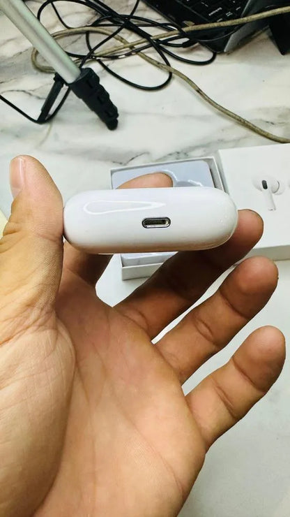 Premium Wireless Earbuds ANC White 5.3 Bluetooth 50g