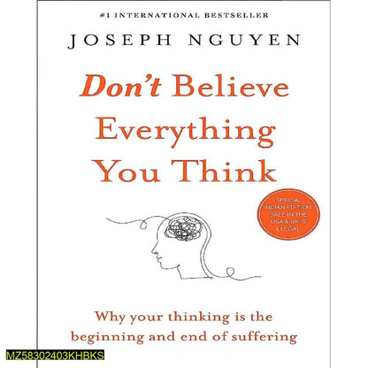 Joseph Nguyen's Best-Selling Book: Don't Believe Everything