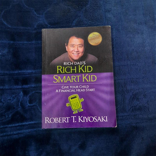 Rich Dad's Rich Kid Smart Kid A5 Book Paperback Hardcover Multicolor