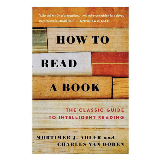 How To Read A Book A5 Smart Reading Guide Multicolor Hardcover Paperback