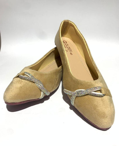 Women's Velvet Fancy Pumps