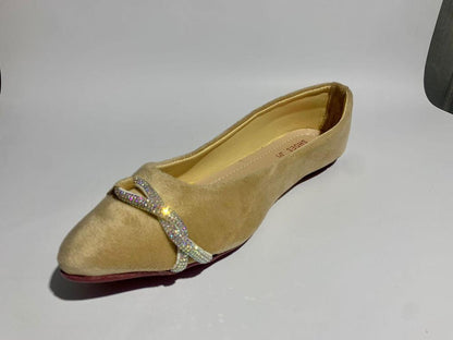 Women's Velvet Fancy Pumps